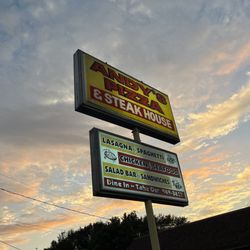 Andy's Pizza & Steak House - Medium house special pizza. Excellent pizza!