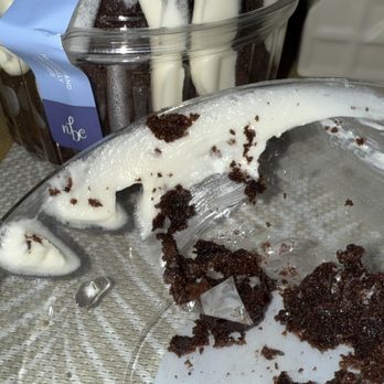 Nothing Bundt Cakes - Piece of plastic - Desserts Near Me - Redlands, California Nothing Bundt Cakes - Piece of plastic - Desserts Near Me - Redlands, California