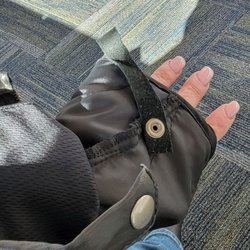 Papa's Leather - Ripped in the 1st time wearing and taking it off