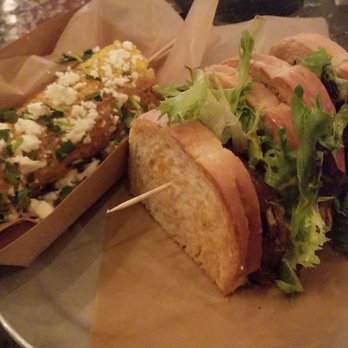 Fightingtown Tavern - Mexican street corn, two thumbs up! - Burgers Near Me - Blue Ridge, Georgia