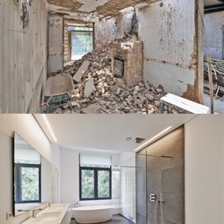 Carlyle Capital - Before and after of a recently completed flip financed