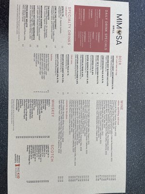 Menu photo 6 Mimosa Grill Charlotte, NC Menu photo 6 Mimosa Grill Charlotte, NC