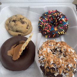 a variety of doughnuts