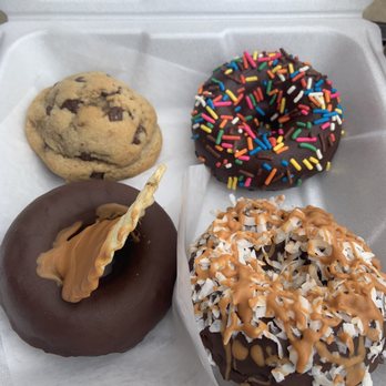 Jitterbug Cafe - a variety of doughnuts - Cafes Near Me - Utica, Ohio