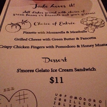 GIADA - Kids' menu - Italian Near Me - Las Vegas, Nevada