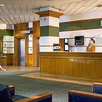 Novotel - Reception, next to lifts (from brochure) - Hotels Near Me - Southampton, HAM