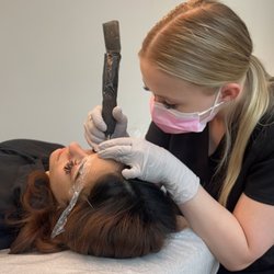 Perfecting my clients brows