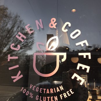 Kitchen & Coffee - Window Sign of Kitchen & Coffee. Vegetarian and 100% Gluten Free Bakery / Coffee / Kitchen. - Coffee & Tea Near Me - Beacon, New York Kitchen & Coffee - Window Sign of Kitchen & Coffee. Vegetarian and 100% Gluten Free Bakery / Coffee / Kitchen. - Coffee & Tea Near Me - Beacon, New York