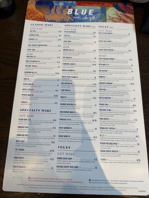 Menu photo 2 Blue Sushi Sake Grill Omaha, NE Menu photo 2 Blue Sushi Sake Grill Omaha, NE