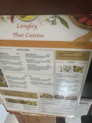 Menu photo 3 Langley Thai Cuisine Hampton, VA