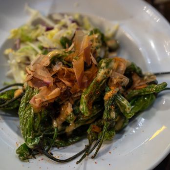 The Crouching Lion - Shishito Peppers - Beer Bar Near Me - Kaaawa, Hawaii