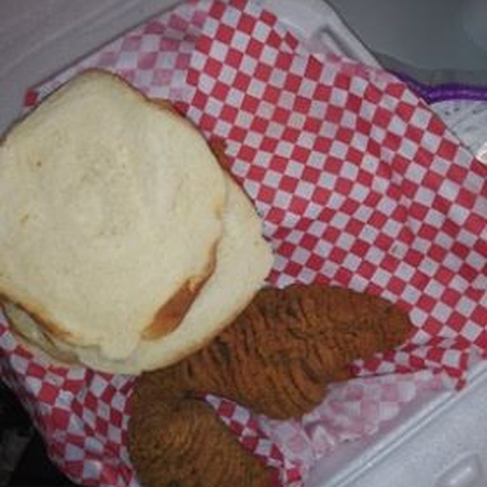 I only had 2 lousy pieces of buffalo fish in my container