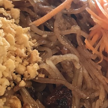 Fuji San - Duck Pad Thai with thinner roundish noodles. - Thai Near Me - Cockeysville, Maryland
