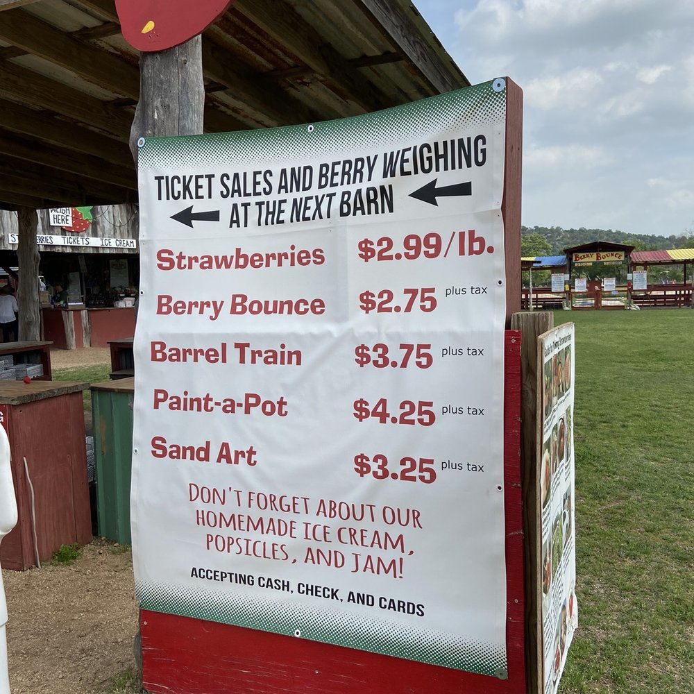 Sweet Berry Farm - Attraction Farms Near Me - Marble Falls, Texas