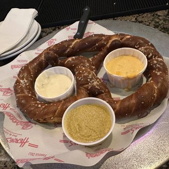 Heroes Bar & Grill - Giant pretzel - New American Near Me - Fullerton, California Heroes Bar & Grill - Giant pretzel - New American Near Me - Fullerton, California