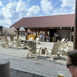 Devils backbone brewery is absolutely fabulous. They have such great sitting areas.
