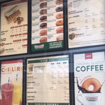 Krispy Kreme - Menu - Coffee & Tea Near Me - Seattle, Washington Krispy Kreme - Menu - Coffee & Tea Near Me - Seattle, Washington