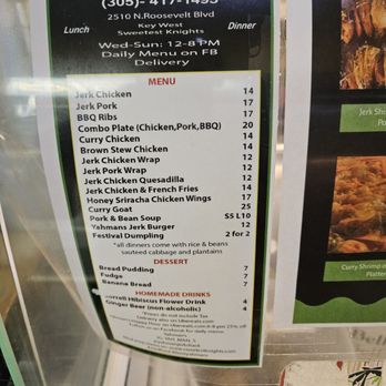 Yahman's Authentic Jamaican Jerk Shack - Caribbean Near Me - Key West, Florida