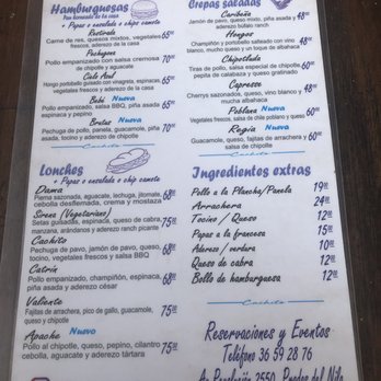Cachito De Cielo - Afternoon/dinner menu - Breakfast & Brunch Near Me - Guadalajara, JAL Cachito De Cielo - Afternoon/dinner menu - Breakfast & Brunch Near Me - Guadalajara, JAL
