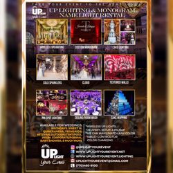 Merle Manders Conference Center - Www.uplightyourevent.net Www.instagram.com/uplightyourevent @uplightyourevent Call/Text 7704809100