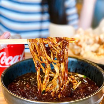 The Ppong - Black Bean Noodle | IG: happyfoodieoc - Korean Near Me - Los Angeles, California The Ppong - Black Bean Noodle | IG: happyfoodieoc - Korean Near Me - Los Angeles, California