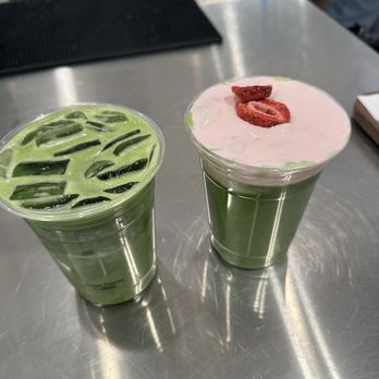 Three Fields Coffee - Matcha and strawberry matcha - Coffee & Tea Near Me - Alhambra, California Three Fields Coffee - Matcha and strawberry matcha - Coffee & Tea Near Me - Alhambra, California