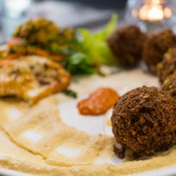 Dada Falafel - Falafel platter, €5.50