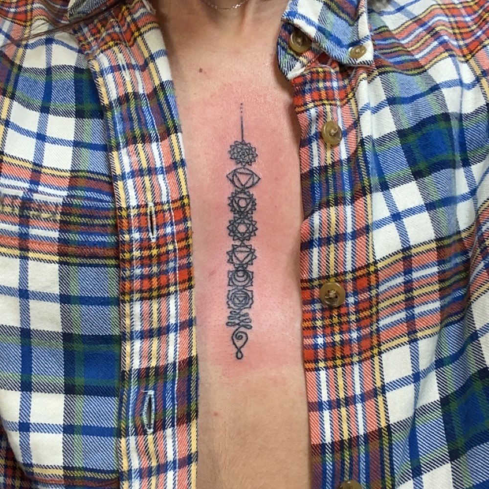 Leo’s Tattoo - Chest tattoo - Tattoo Near Me - Royse city, Texas