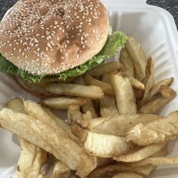 Cheeseburger & Fries