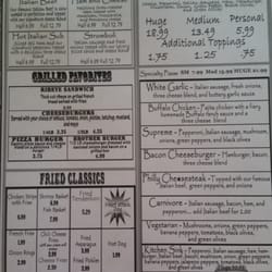 Here's our newest menu.