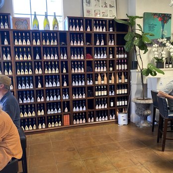 Au Bon Climat Winery - Wine rack - Wine Tasting Room Near Me - Santa Barbara, California Au Bon Climat Winery - Wine rack - Wine Tasting Room Near Me - Santa Barbara, California