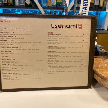 Tsunami - Ramen Near Me - Frederick, Maryland