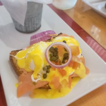 Untoasted - Smoked Salmon Benedict - Breakfast & Brunch Near Me - Hallandale Beach, Florida