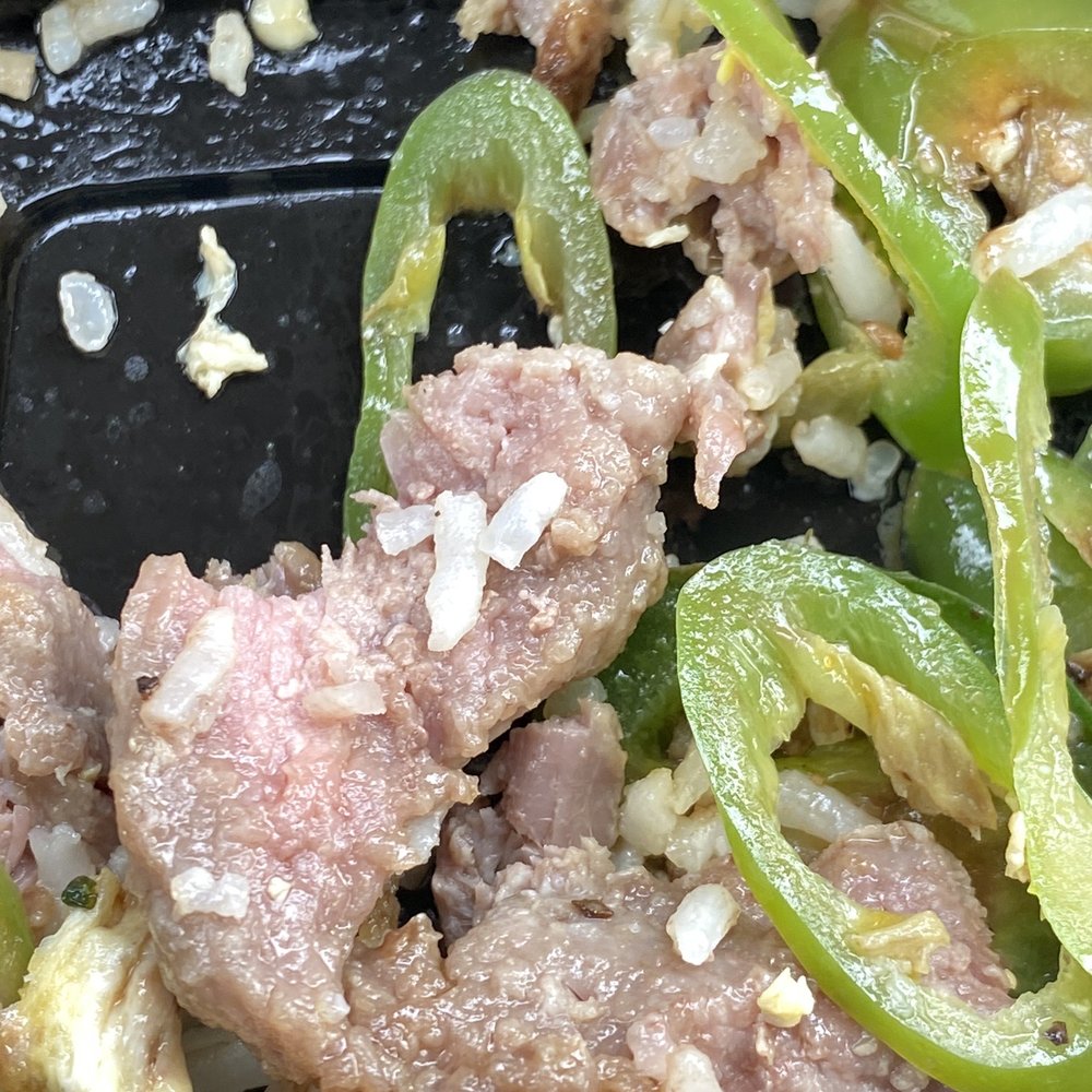 Chopstixx - a close up of meat and vegetables - Chinese Near Me - Elkridge, Maryland
