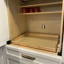 Knot Yet Cabinet Works - Inside beautiful constructed coffee bar