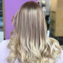 Artricia Balenci Salon and Spa - Blonde Balayage
