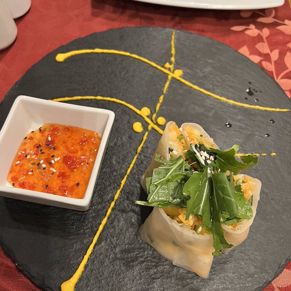 Omaggio - Mango with pickled veggies roll - Italian Near Me - Nuevo Vallarta, NAY