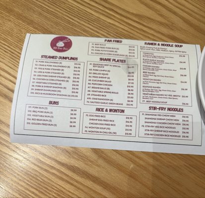 Menu photo 2 88 Bao Bao Concord, CA