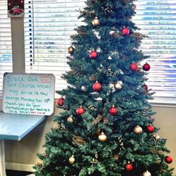 Black Oak Golf Course - They are dressed up for Christmas!