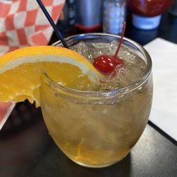 Catch 22 Sports Pub - Old Fashioned made with vanilla Crown