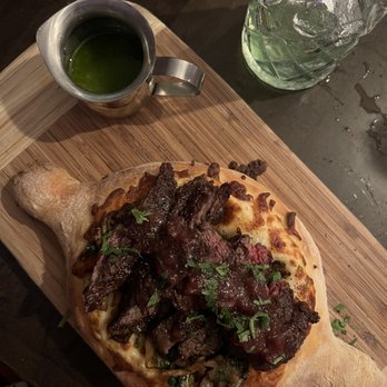 Cheeseboat - Steak and mushroom cheeseboat - Georgian Near Me - Brooklyn, New York Cheeseboat - Steak and mushroom cheeseboat - Georgian Near Me - Brooklyn, New York