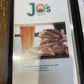 Jo's Grille - Menu - Seafood Near Me - Atlanta, Georgia Jo's Grille - Menu - Seafood Near Me - Atlanta, Georgia