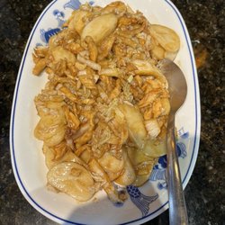 Kung Fu BBQ - Rice cake and meat stir fry