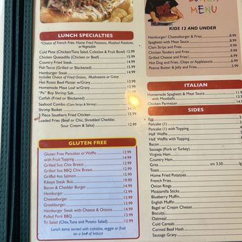 Colonial Pancake House - Menu - Breakfast & Brunch Near Me - Williamsburg, Virginia