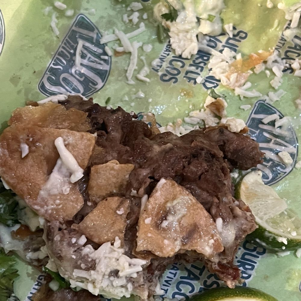 Steak taco. They didn't offer any of the toppings that you can see when you order online.