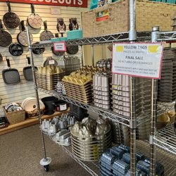 Nordic Ware Factory Outlet - A view of the seconds and clearance area