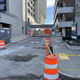 Closed for construction but still charging top dollar. Closed for construction but still charging top dollar.