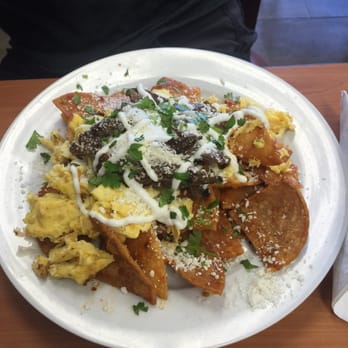 No Toro Cafe - Chilaquiles, where's the rest of the meat? - Breakfast & Brunch Near Me - Artesia, California No Toro Cafe - Chilaquiles, where's the rest of the meat? - Breakfast & Brunch Near Me - Artesia, California