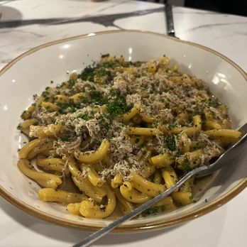 Azzurri - Special: Cavatelli with Black Truffle Sauce - Italian Near Me - Harvey Cedars, New Jersey