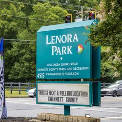 Park Sign